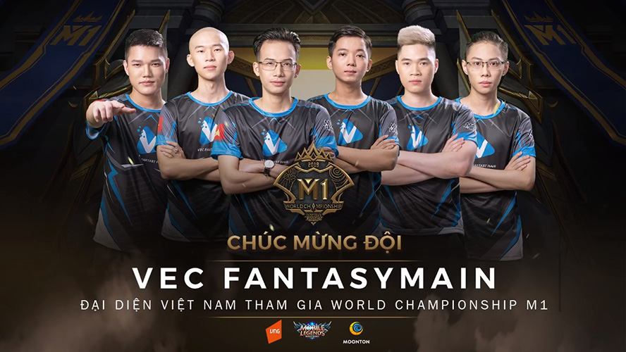 VEC Fantasy Main tham dự giải vô địch MLBB thế giới