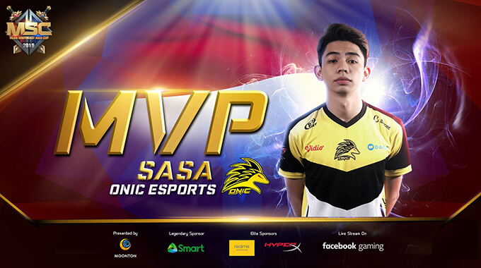 MSC 2019 MVP Sasa