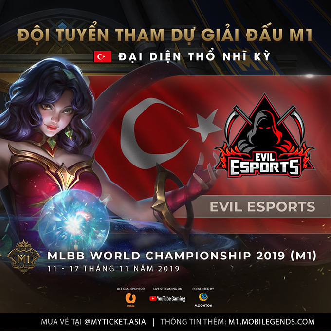 Evil eSports vô địch vòng loại M1 Thổ Nhĩ Kỳ