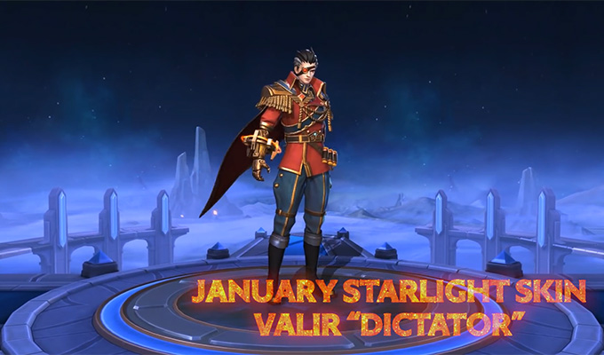 Hiệu ứng kĩ năng của skin Dictator Valir