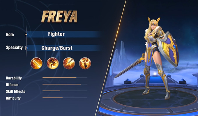 Hướng dẫn chơi Nữ Chiến Thần Freya phiên bản mới