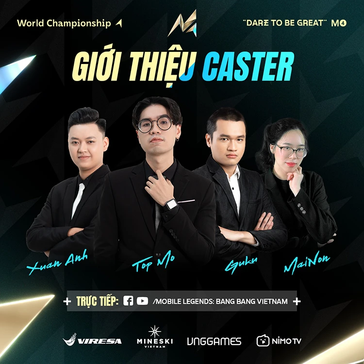 Danh sách bình luận viên tiếng Việt của M4 World Championship